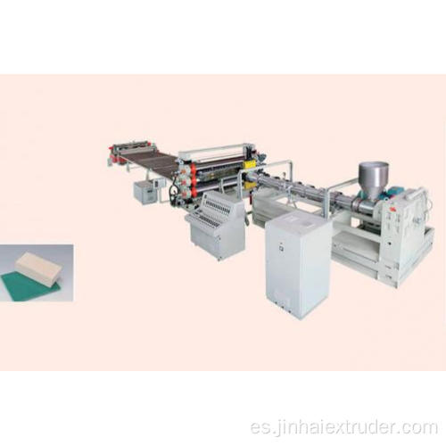 Línea de equipos de extrusión de tableros